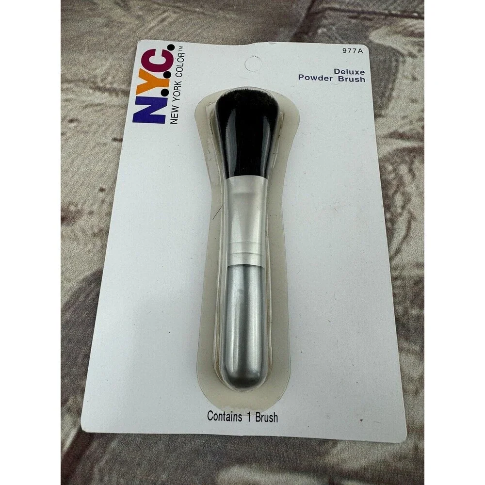 3-Pack New Sealed NYC New York Color Deluxe Powder Brush - Bonus Gift